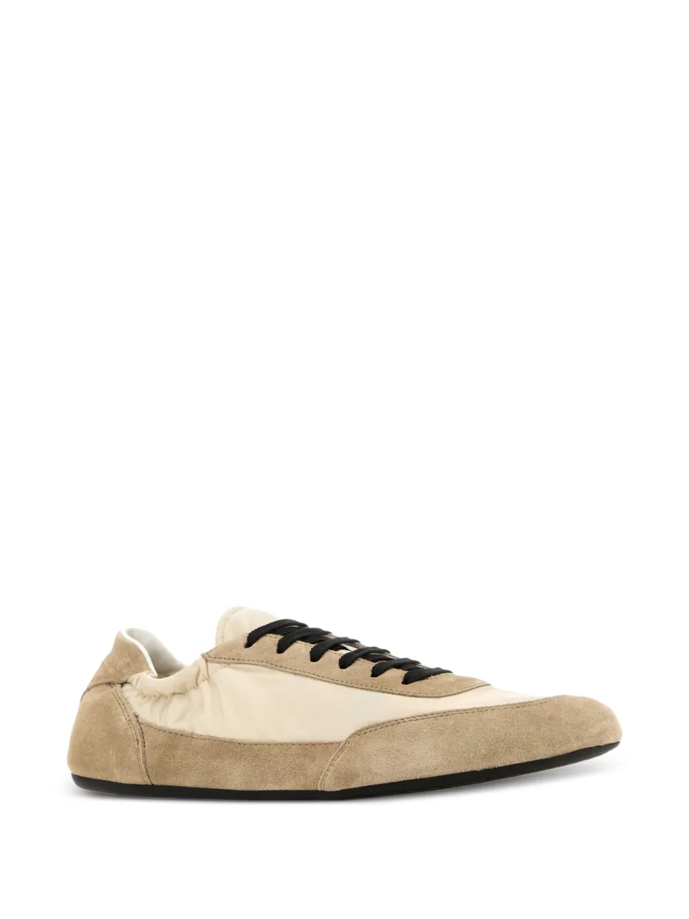 Prada Collapse suède sneakers Beige