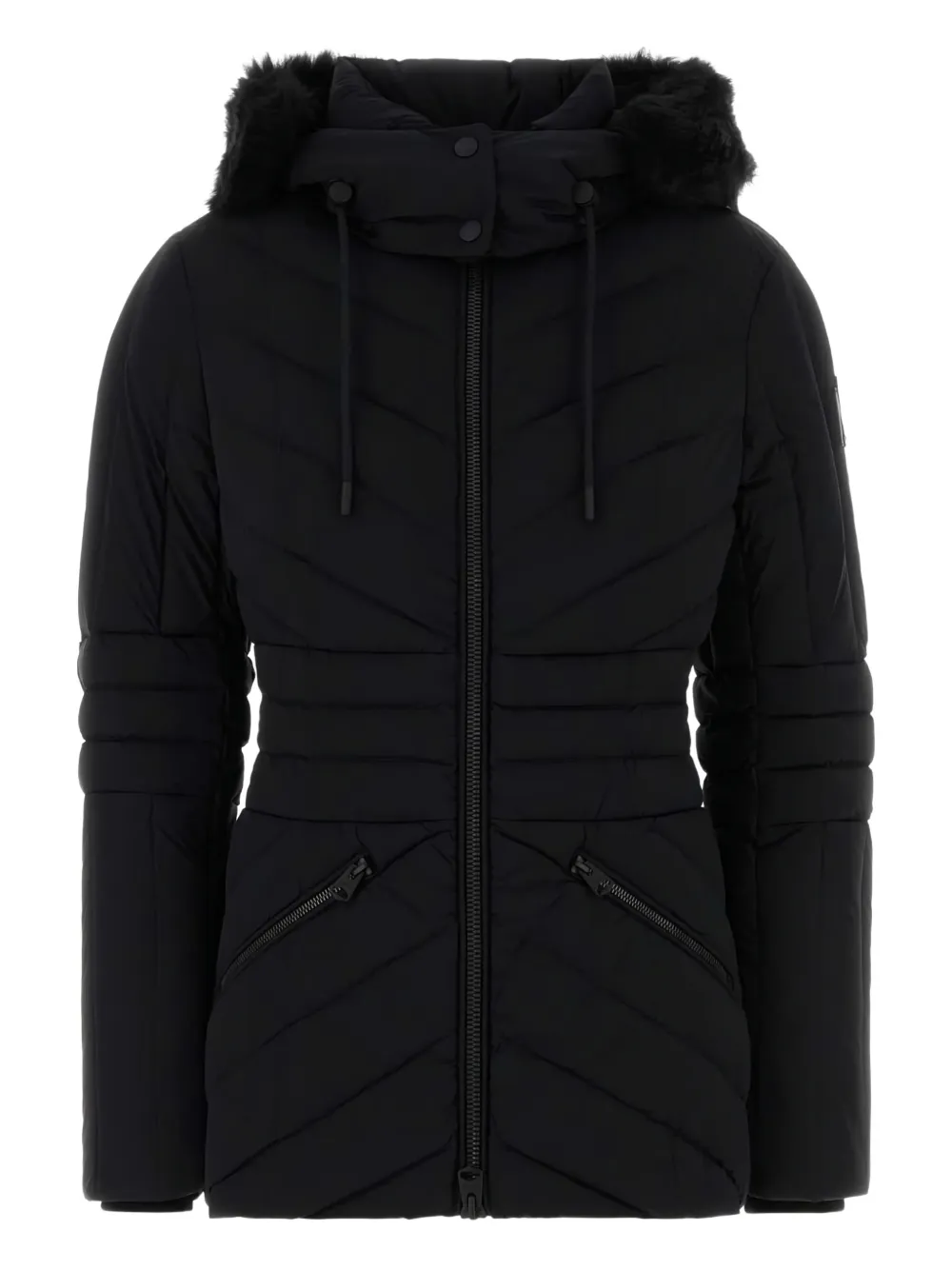 Mackage NADIA-SH hooded down jacket - Nero