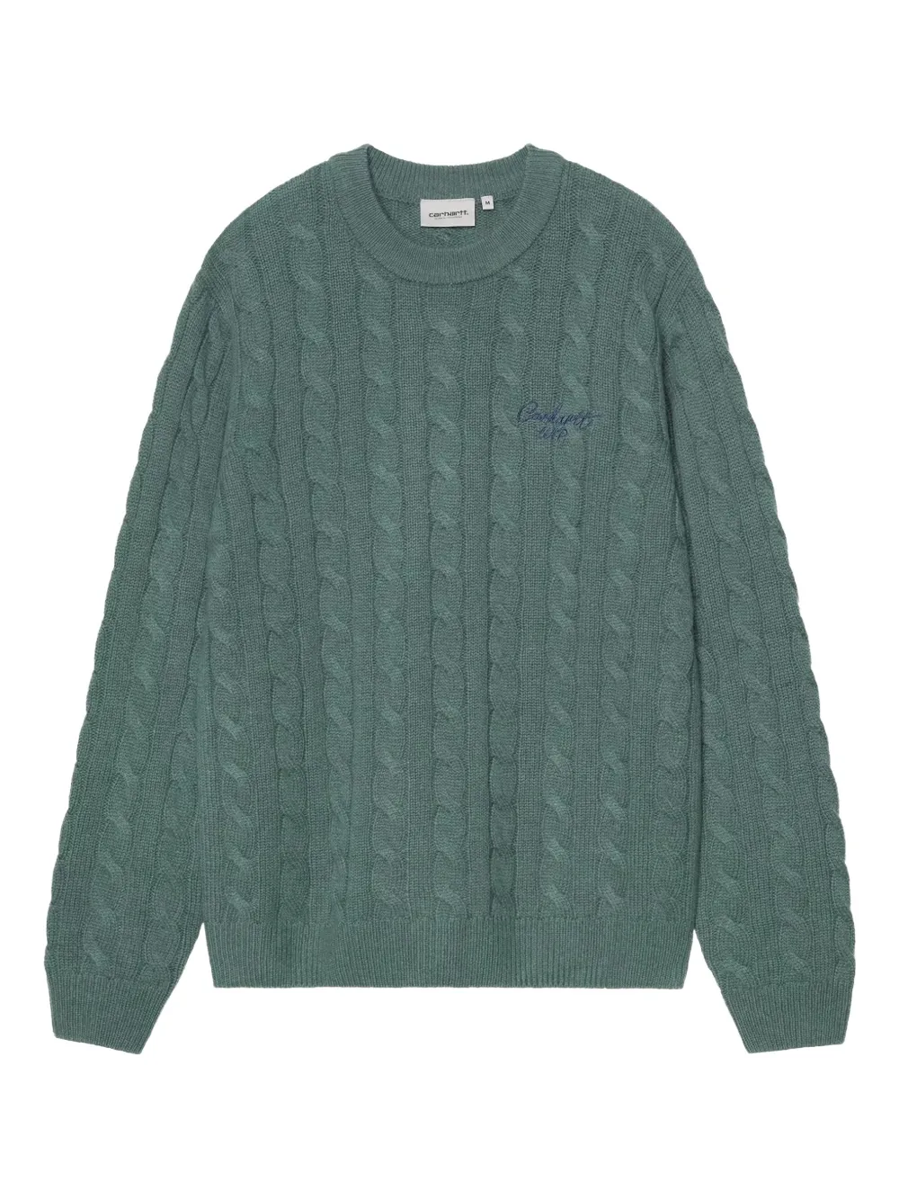 Carhartt WIP cable knit sweater - Verde