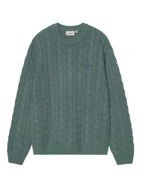 Carhartt WIP cable knit sweater