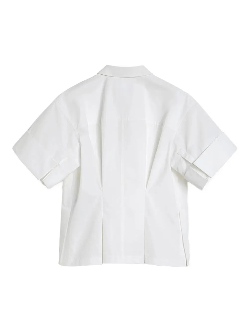 short-sleeve plain shirt