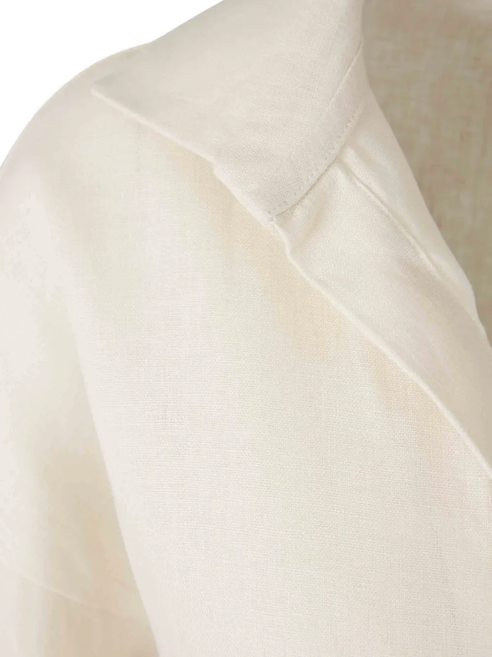  Andres Otalora Si Sabes Buttoned-cuff Shirt - Neutrals 