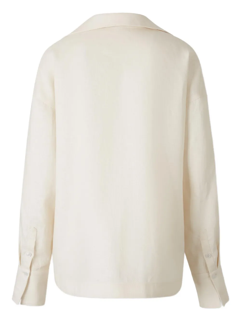 ANDRES OTALORA Si Sabes blouse met manchetten met knopen - Beige
