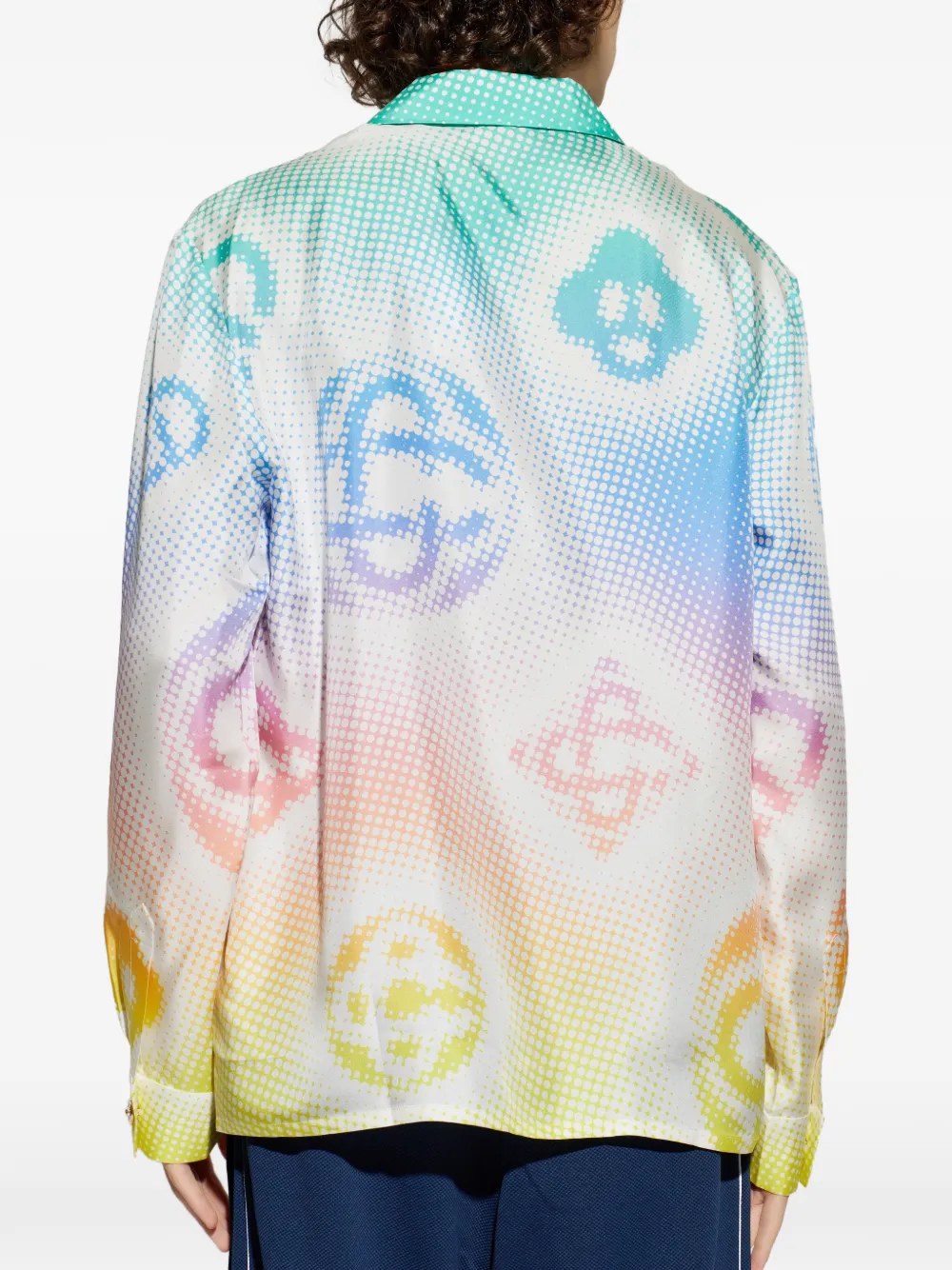 Halftone logo shirt