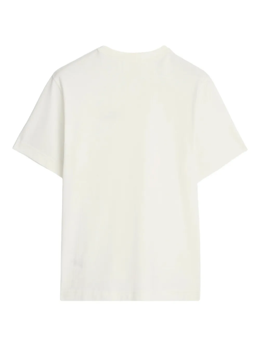 Burberry logo-lettering crew-neck T-shirt - Beige