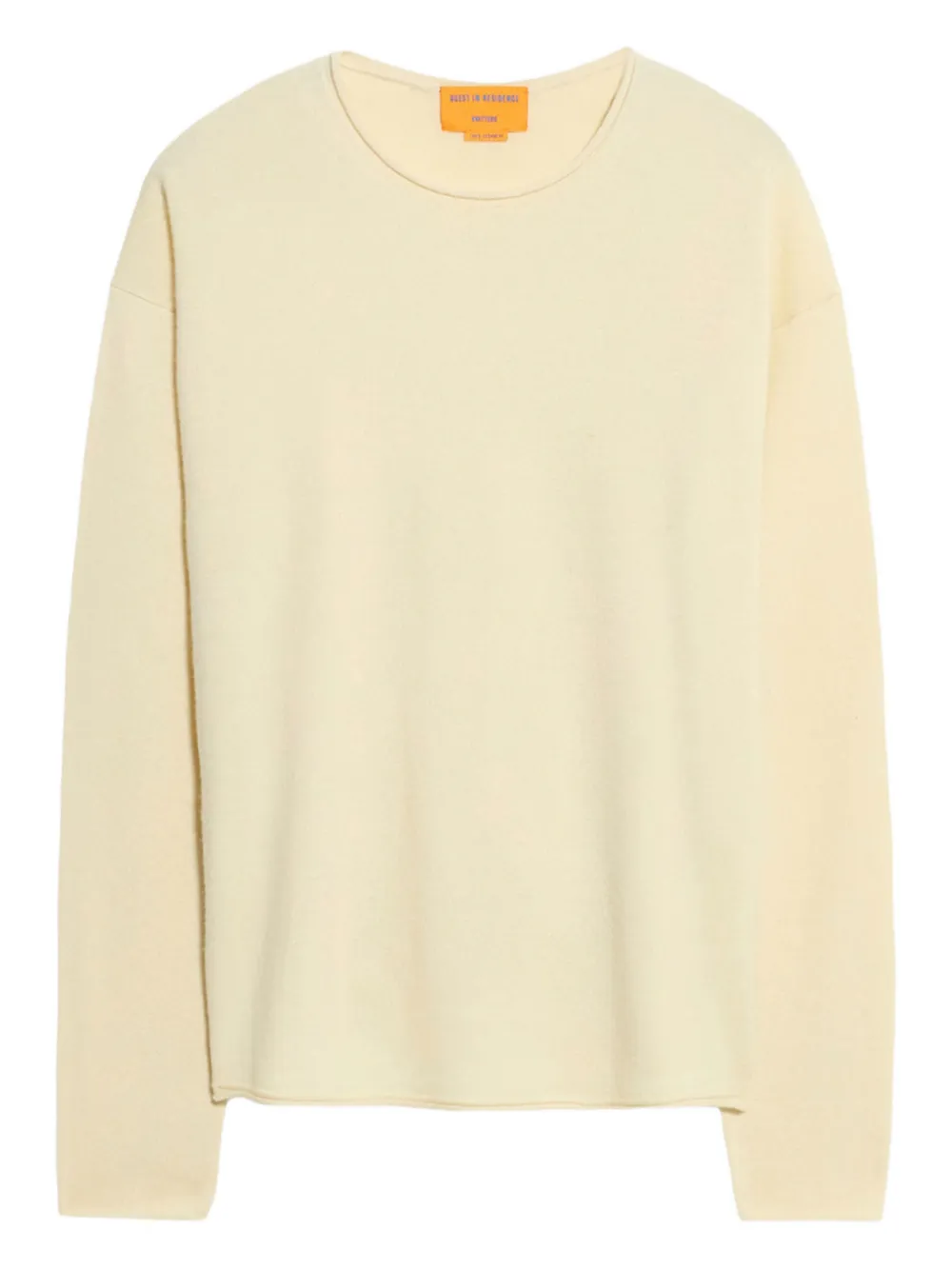 Guest In Residence crew-neck oversized sweatshirt | Neutrals | Image 1