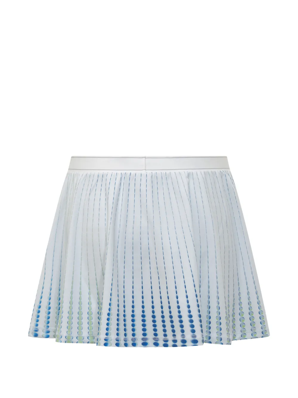 Casablanca printed mini skirt - Wit
