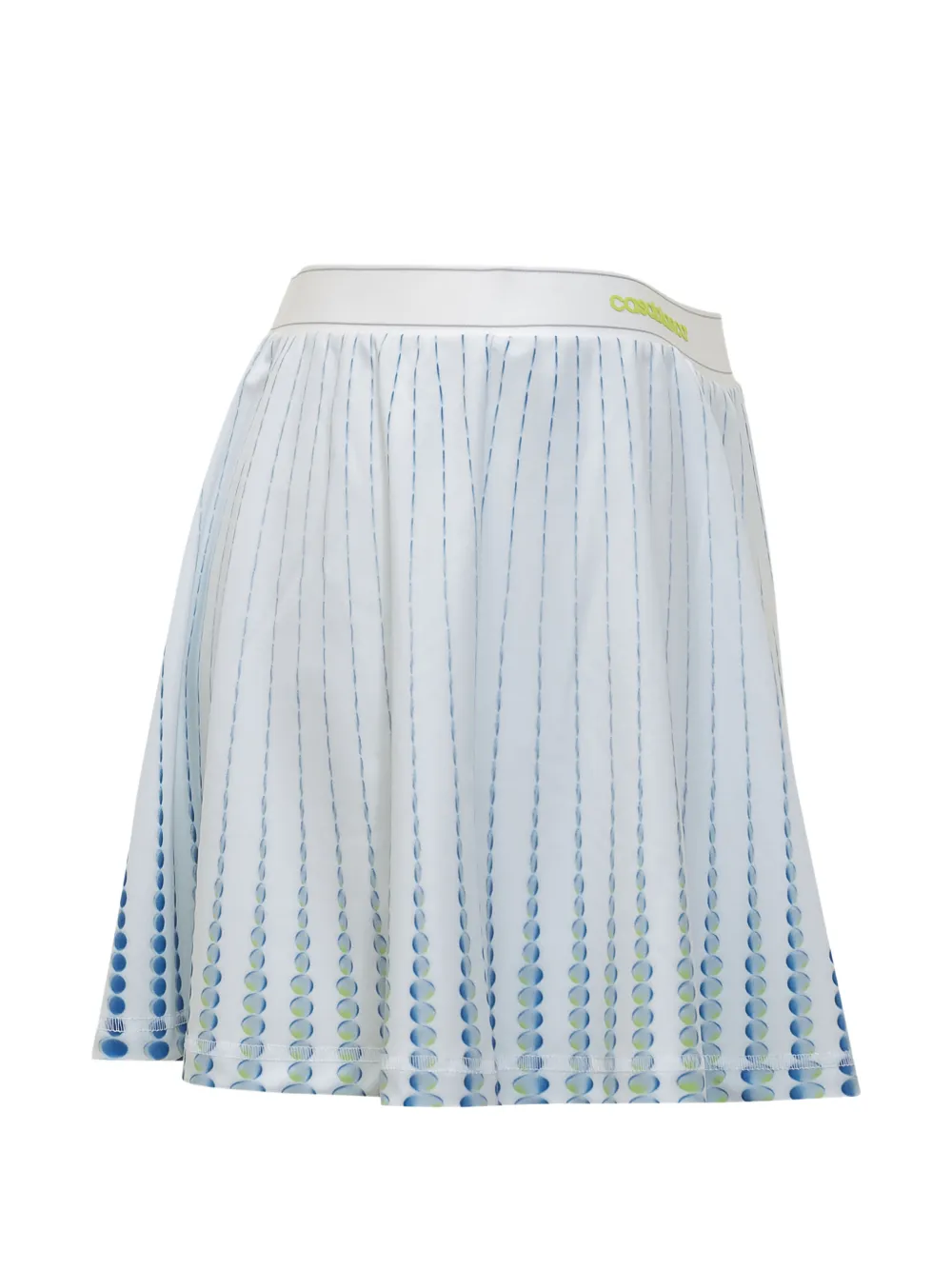  Casablanca Printed Mini Skirt - White 