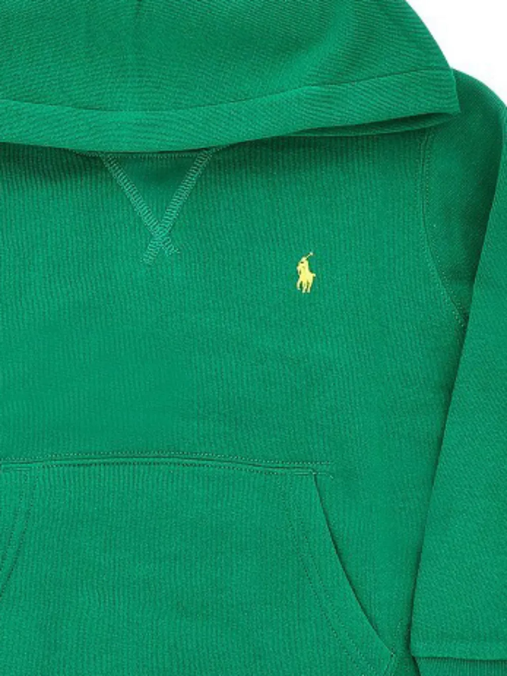 POLO RALPH LAUREN KIDS Hoodie met geborduurd logo Groen