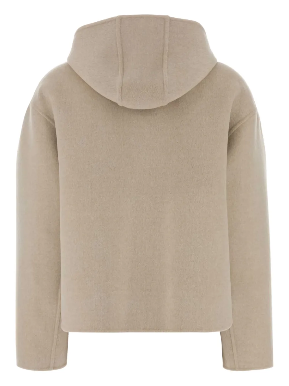  Fendi Zip-up Hooded Jacket - Neutrals 