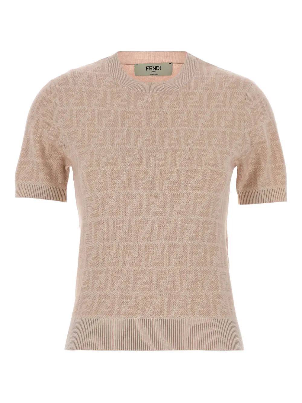 FENDI short-sleeve sweater - Toni neutri
