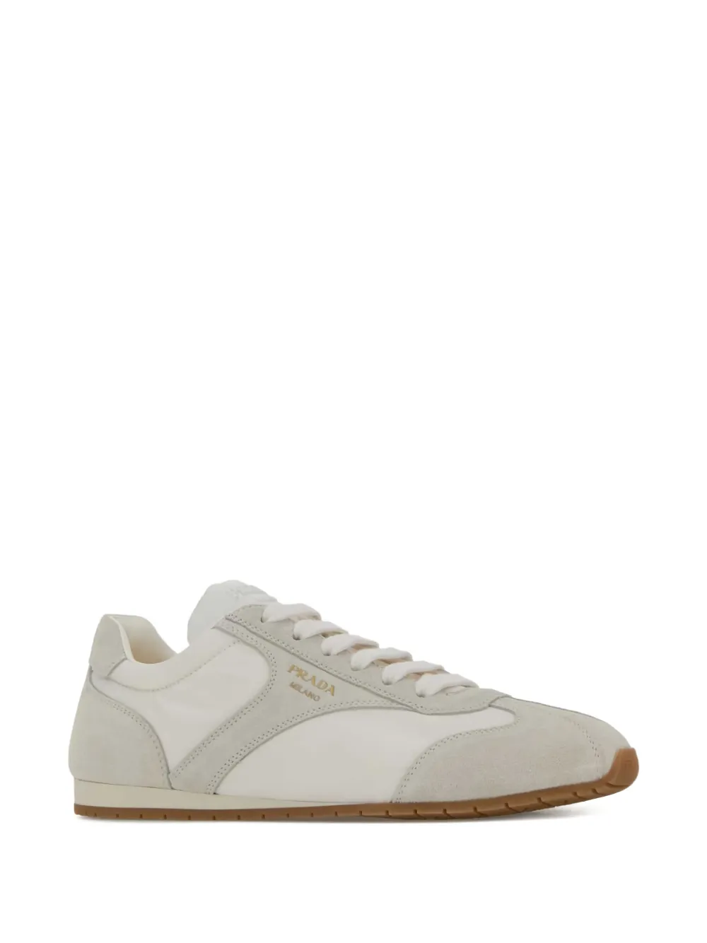 Prada lace-up sneakers - Wit