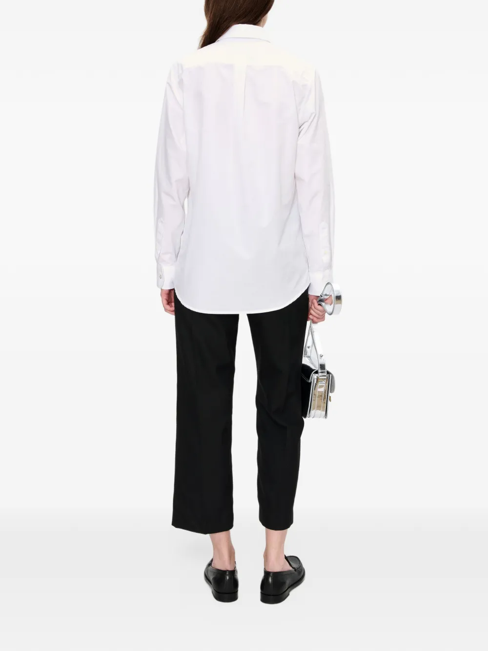 A.P.C. Popeline blouse Wit