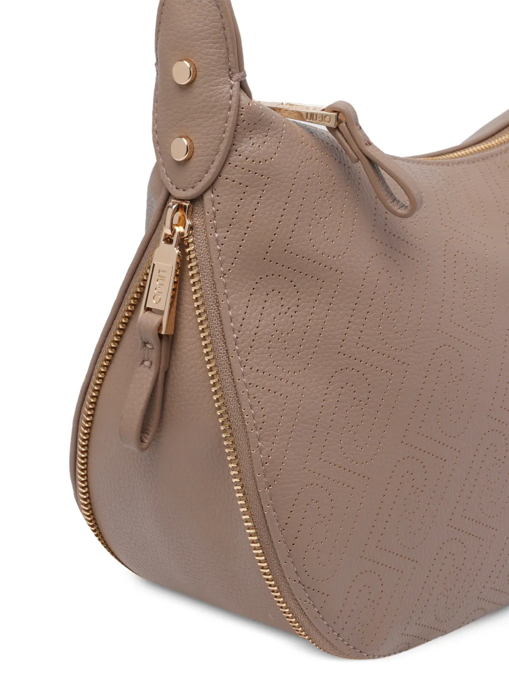 LIU JO Schoudertas met logo Beige