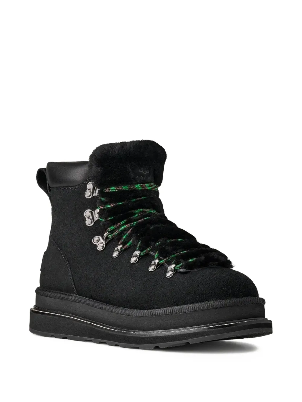 sacai سنيكر بأطراف فرو x UGG | سنيكرز برقبة عالية | Image 2