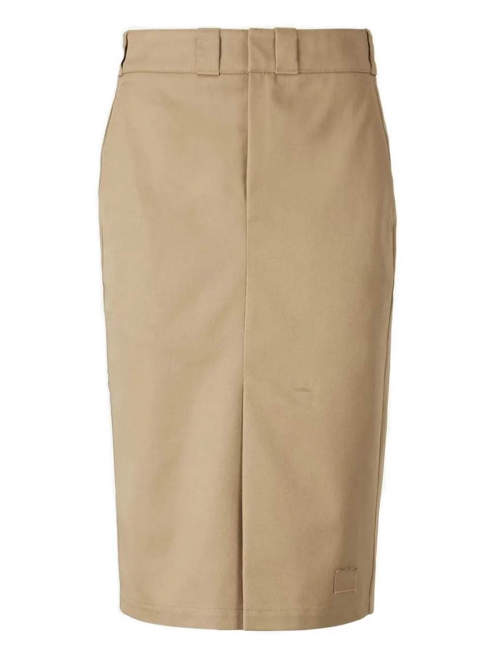 Maison Margiela tailored midi skirt - Toni neutri