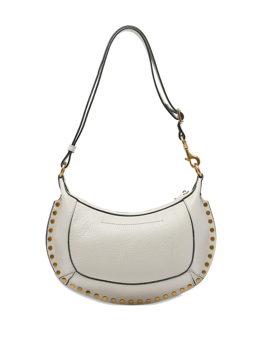 ISABEL MARANT Naoko studded shoulder bag - Wit