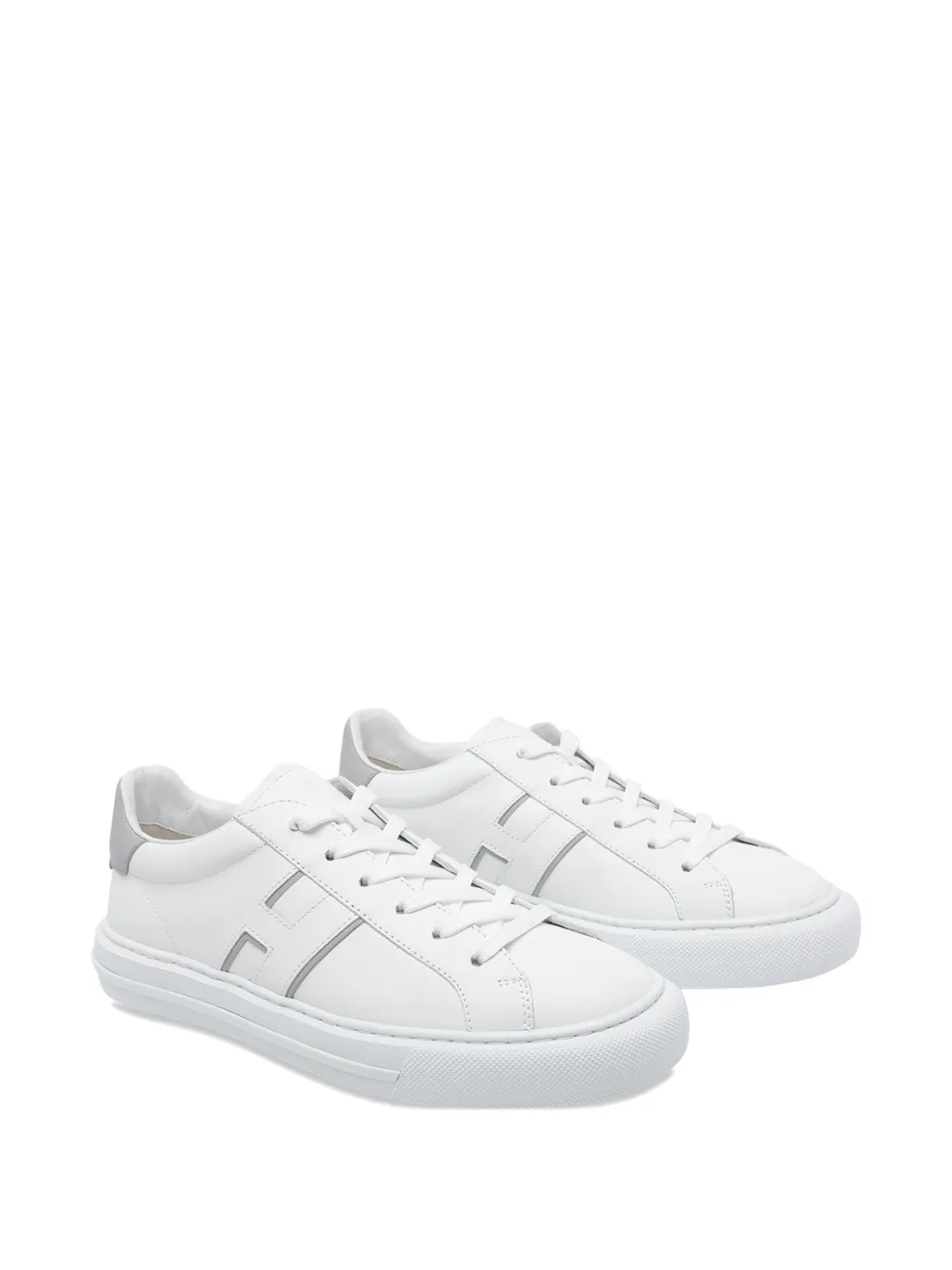 Hogan lateral logo round toe trainers | Low-Tops | Image 2