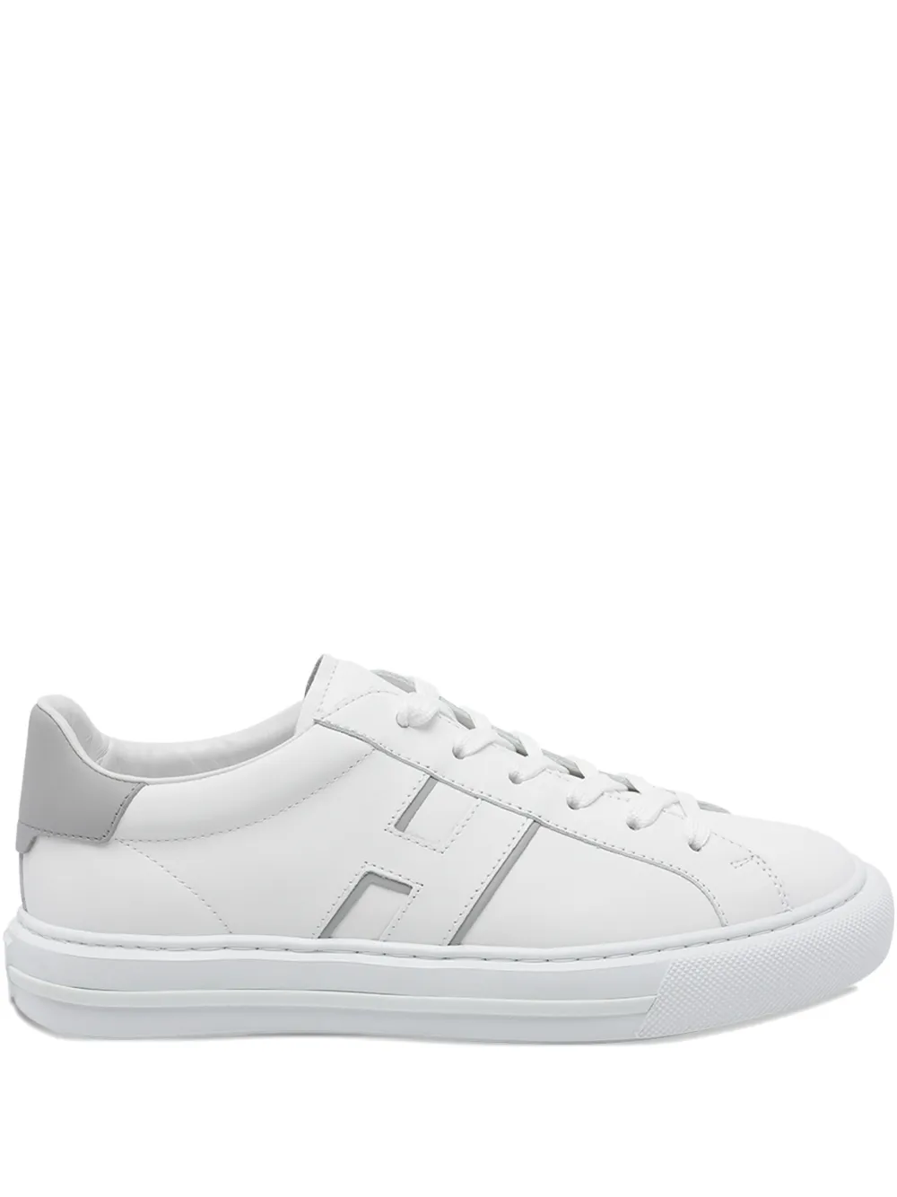 Hogan lateral logo round toe trainers | White | Image 1