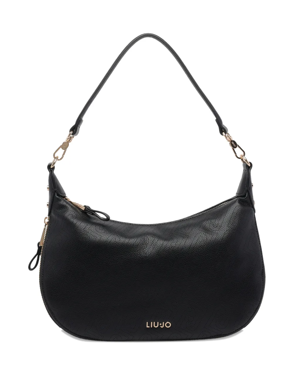 LIU JO Borsa a spalla con logo - Nero