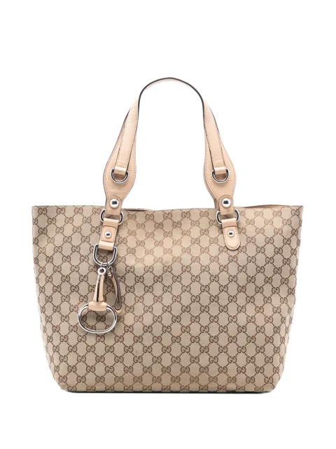 Gucci Pre-Owned 2016-2025 Icon Bit Tote Bag aus GG Canvas
