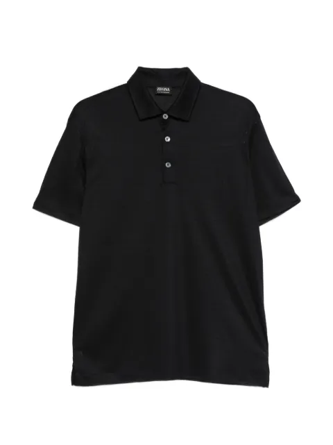 Zegna playera tipo polo con botones
