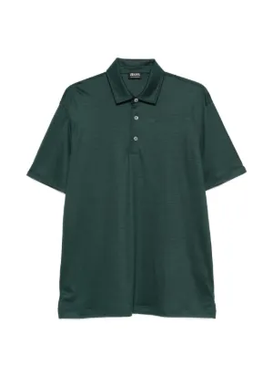 Comme Des Garçons Homme Deux ニット ポロシャツ | グリーン