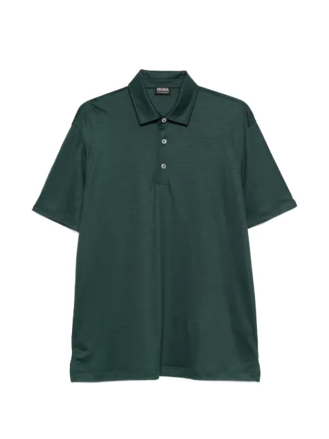 Zegna playera tipo polo con botones