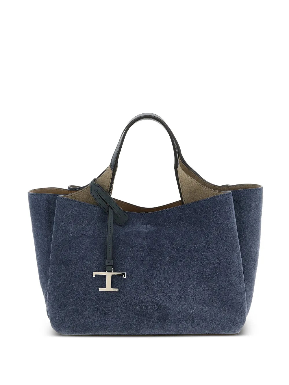 Tod's mini Apa suede tote bag - Blu