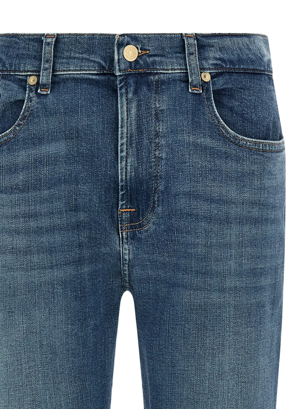 Turn-Up Hem Jeans