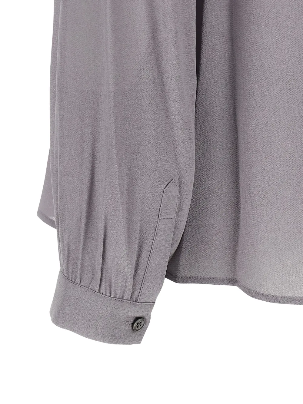 Tory Burch Georgette blouse met strik Grijs