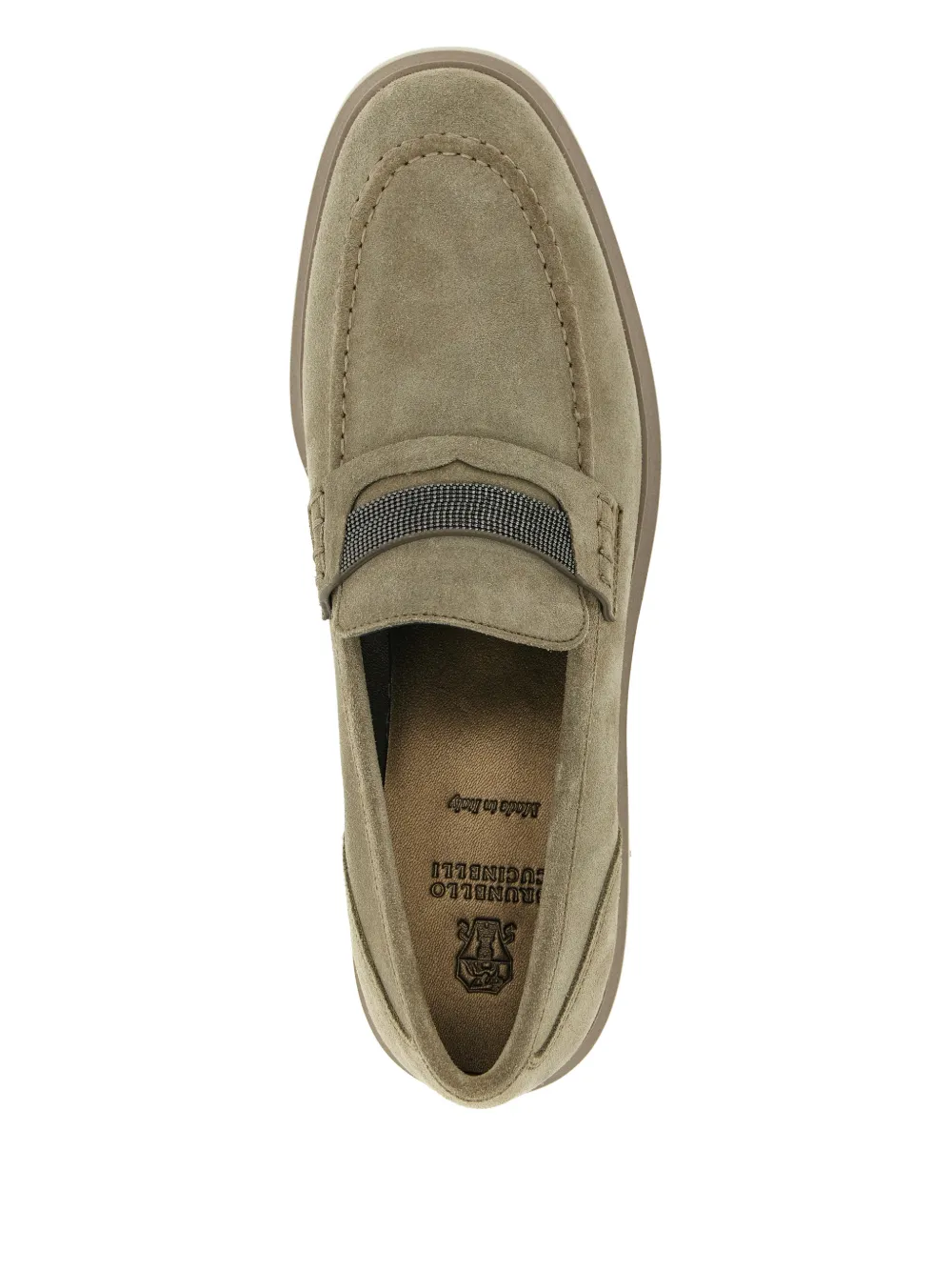 Brunello Cucinelli Suede sneakers Groen