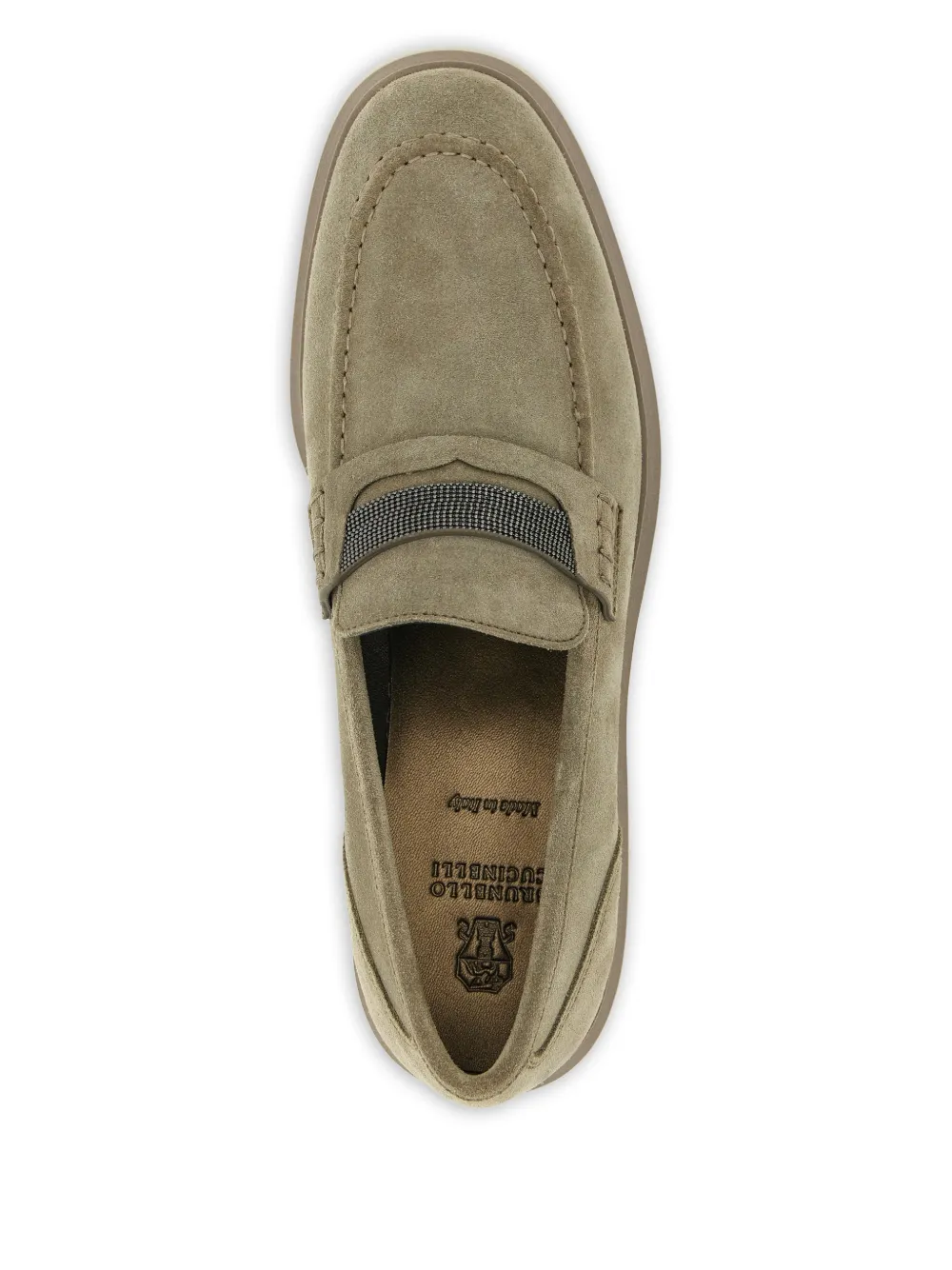 Brunello Cucinelli Suede sneakers Groen