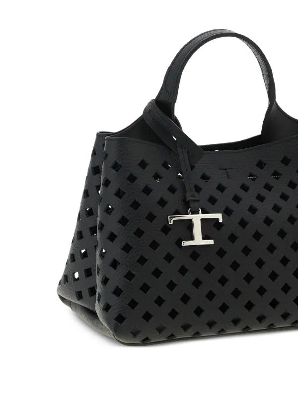 Tod's Apa レザーハンドバッグ マイクロ | ブラック | FARFETCH JP