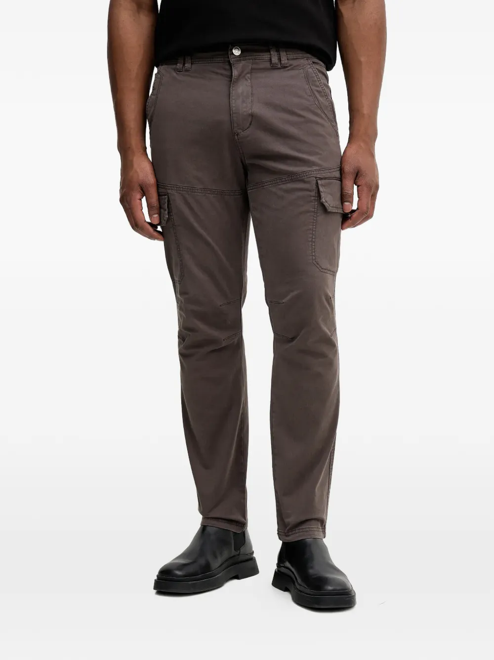 Aeronautica Militare cargo-pocket trousers - Grigio
