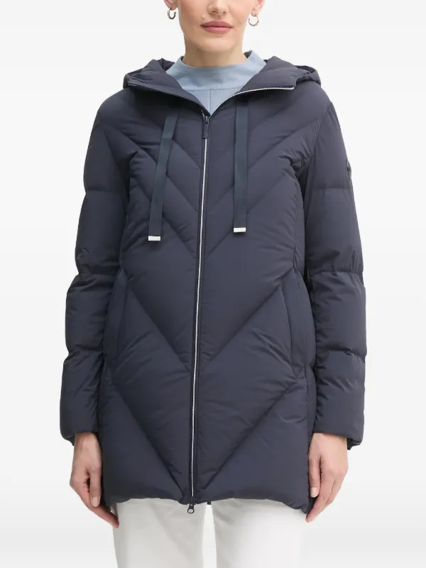 Colmar フーデッド キルティングジャケット | グレー | FARFETCH JP