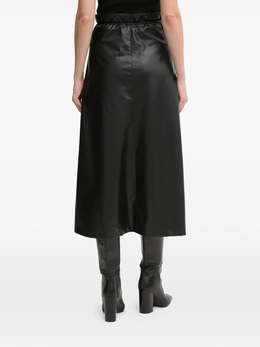  Colmar Drawstring Midi Skirt - Black 