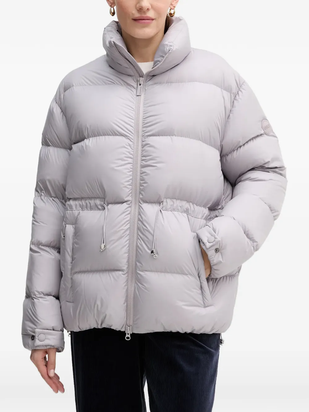 Colmar funnel-neck puffer jacket - Grey