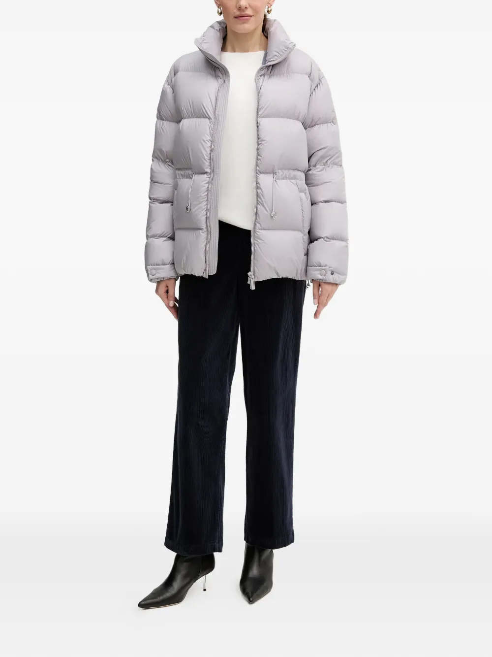  Colmar Funnel-neck Puffer Jacket - Grey 