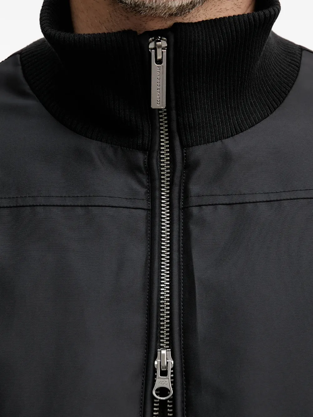 Zip-Up Collar Jacket
