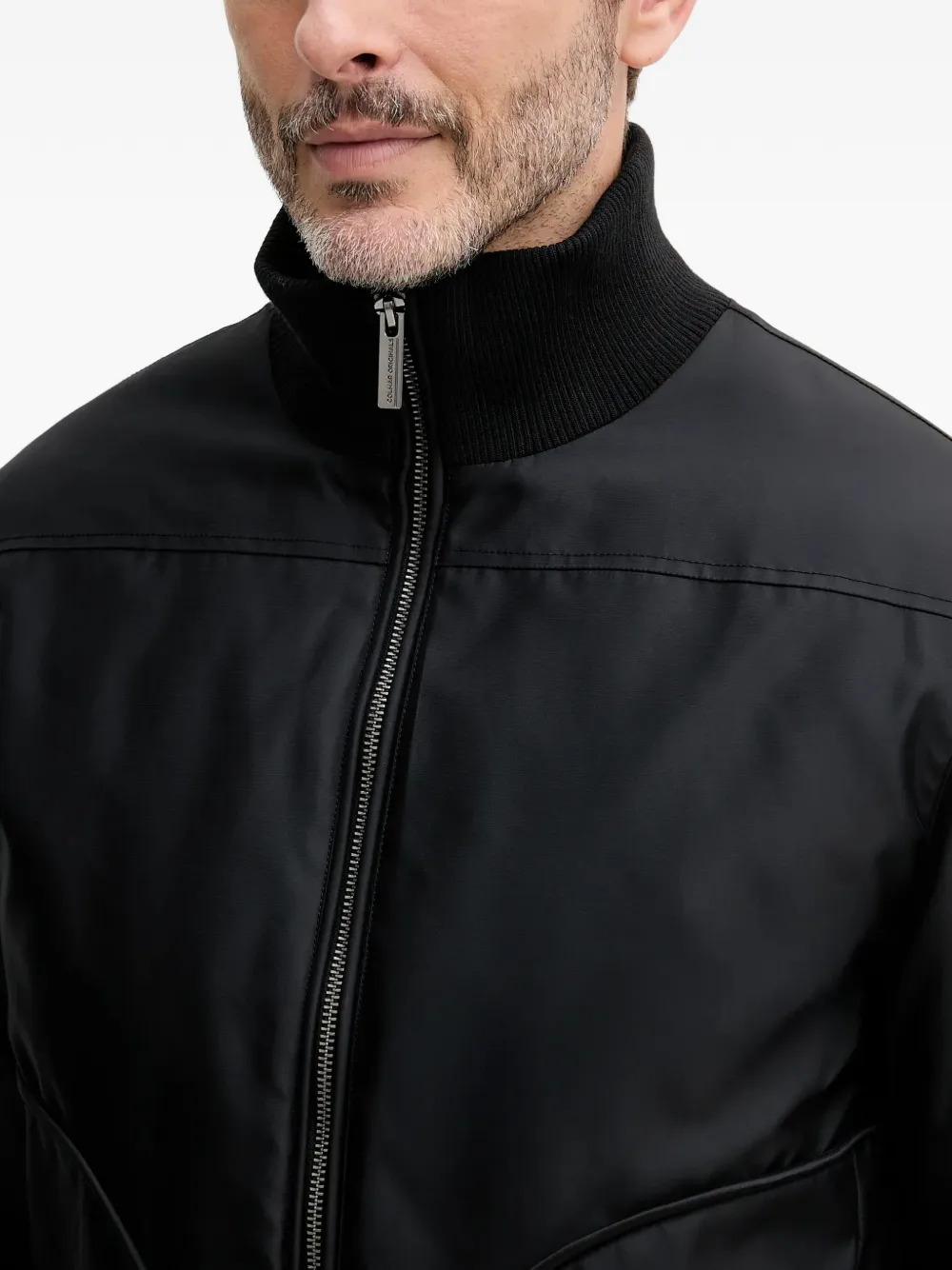 Zip-Up Collar Jacket