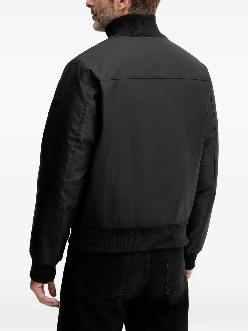 Zip-Up Collar Jacket