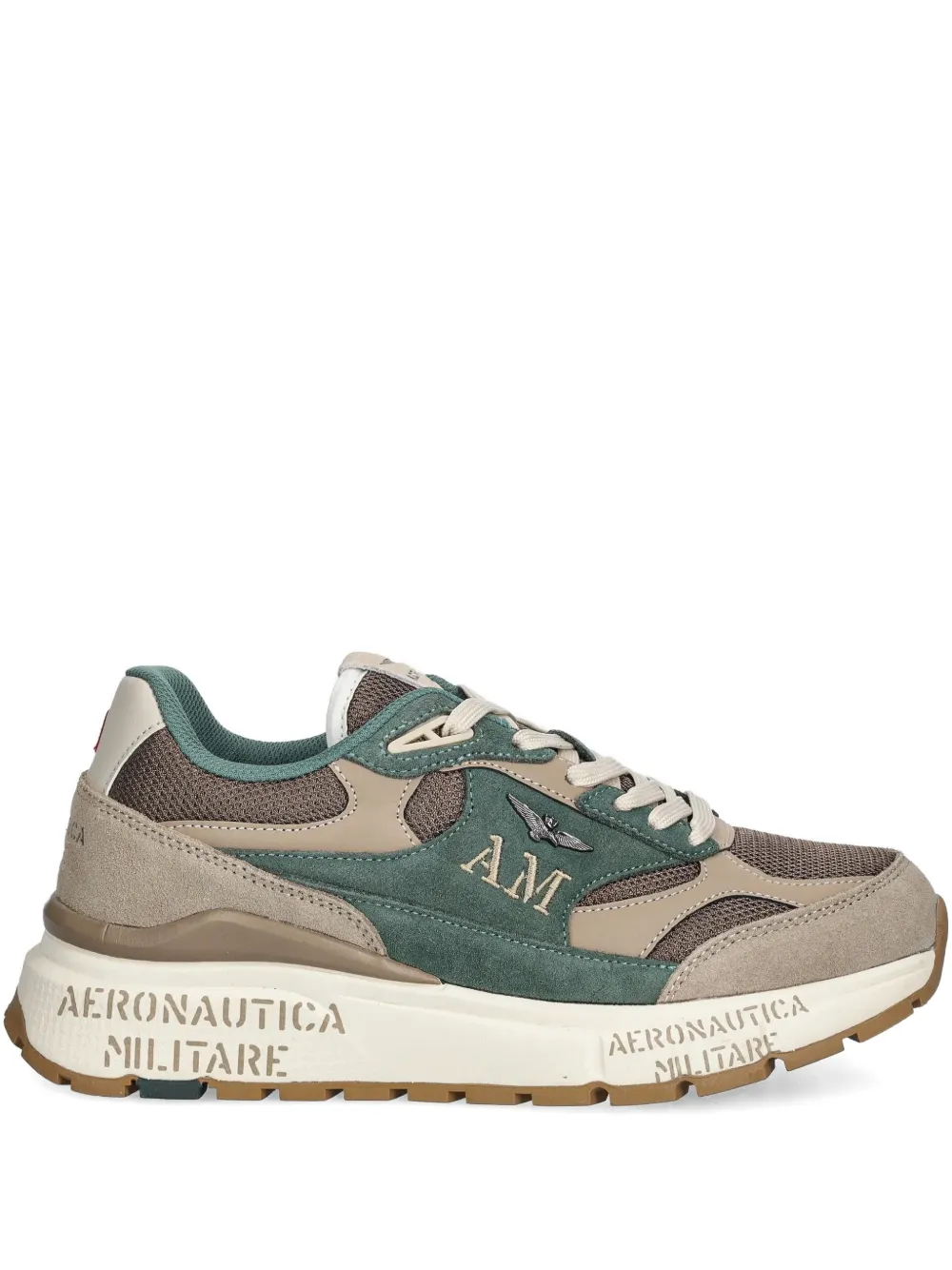 Aeronautica Militare round-toe sneakers - Toni neutri