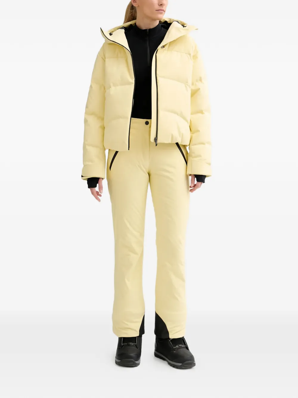  Colmar Zip-pocket Ski Pants - Yellow 