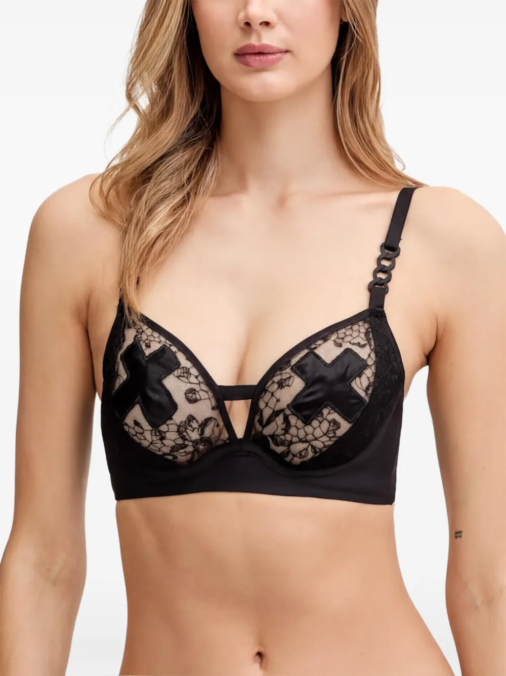 Chantelle Reggiseno con pizzo - Nero