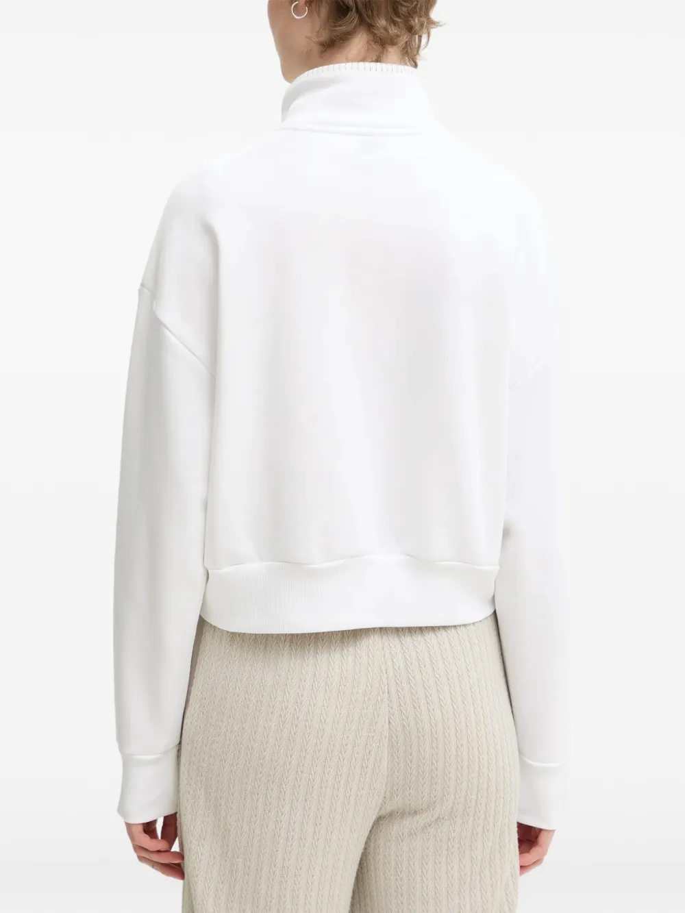  Colmar Half-zip Turtleneck Sweatshirt - White 