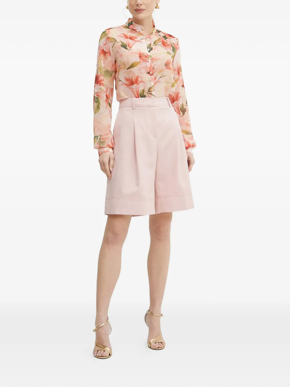 FRACOMINA floral-print buttoned top | Blouses | Image 2