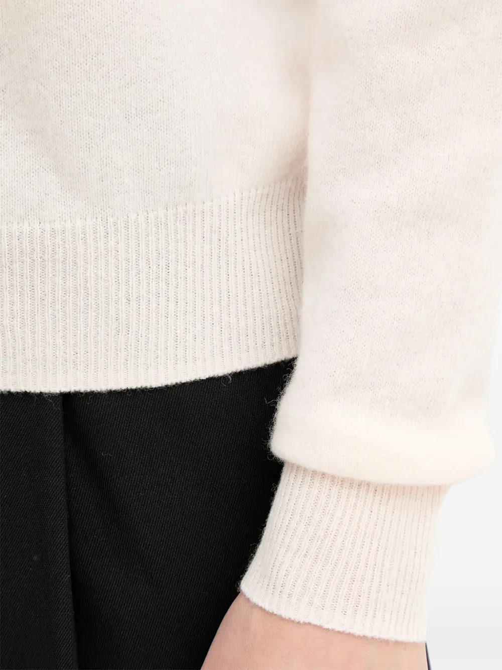 FRACOMINA Sweater met ronde hals Beige