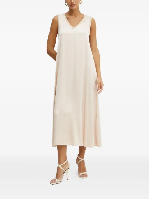 FRACOMINA V-neck sleeveless dress