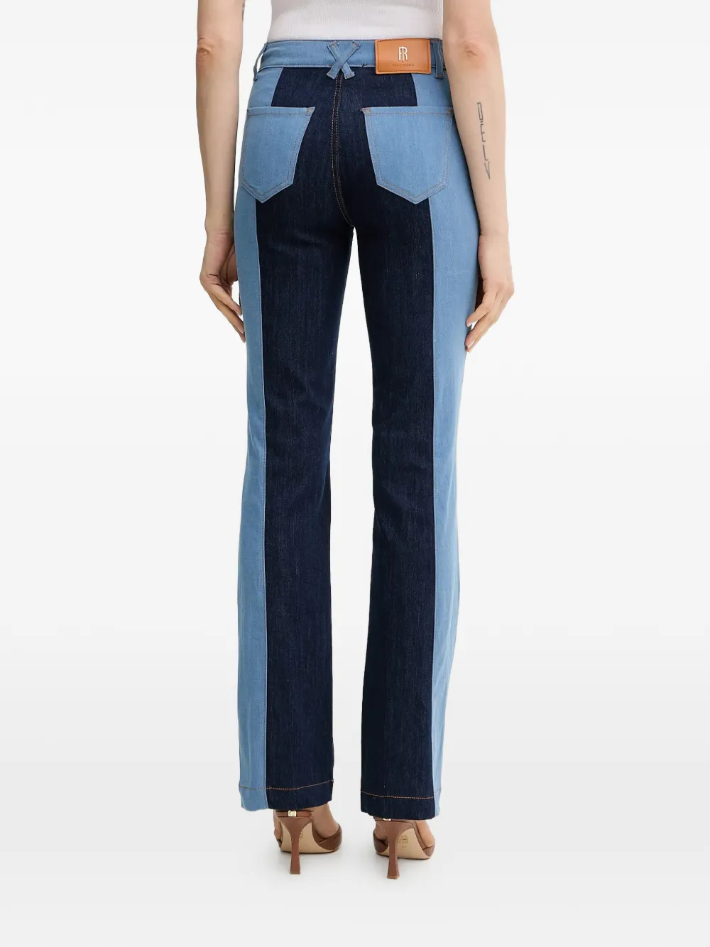  Fracomina Colour-block Jeans - Blue 